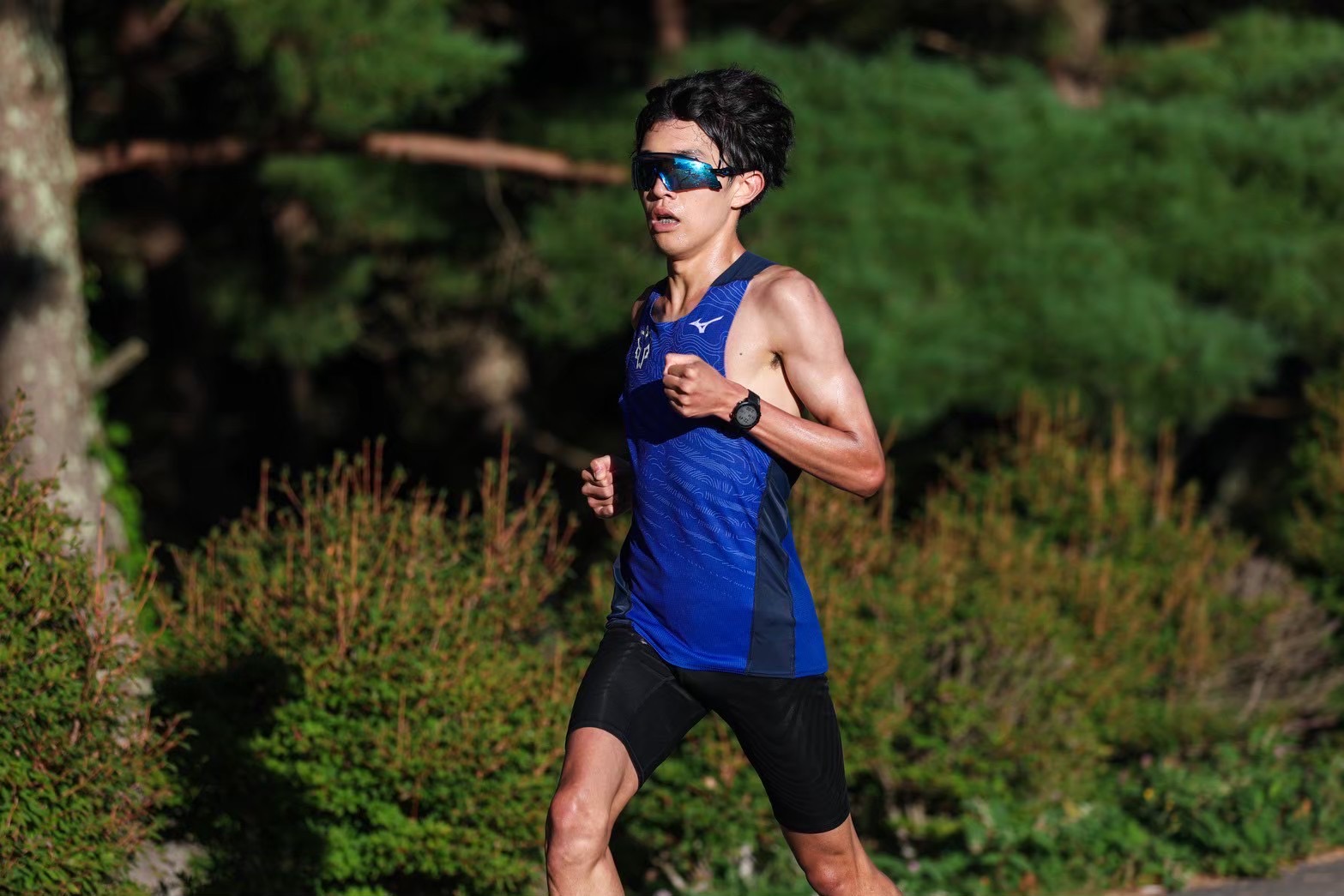 二村昇太朗の陸上競技の写真 - 競技中の様子